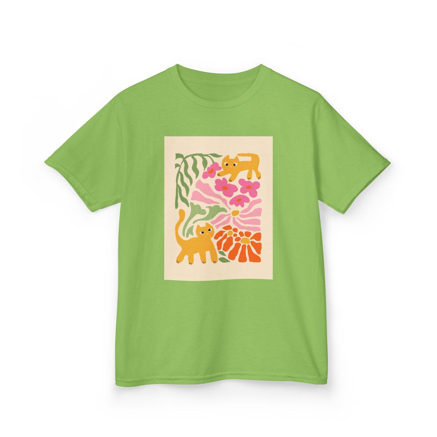 Floral Kitten Kids Tee (All Proceeds to Charity)