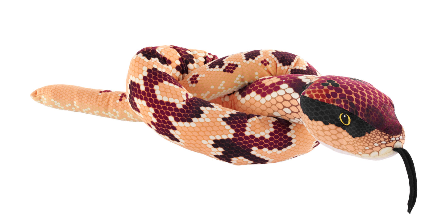Snake Eastern Cottonmouth Stuffed Animal 54"