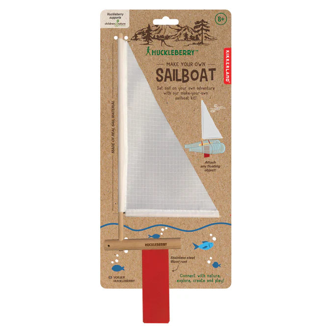 Huckleberry Make Your Own Sailboat - Stemcell Science Shop