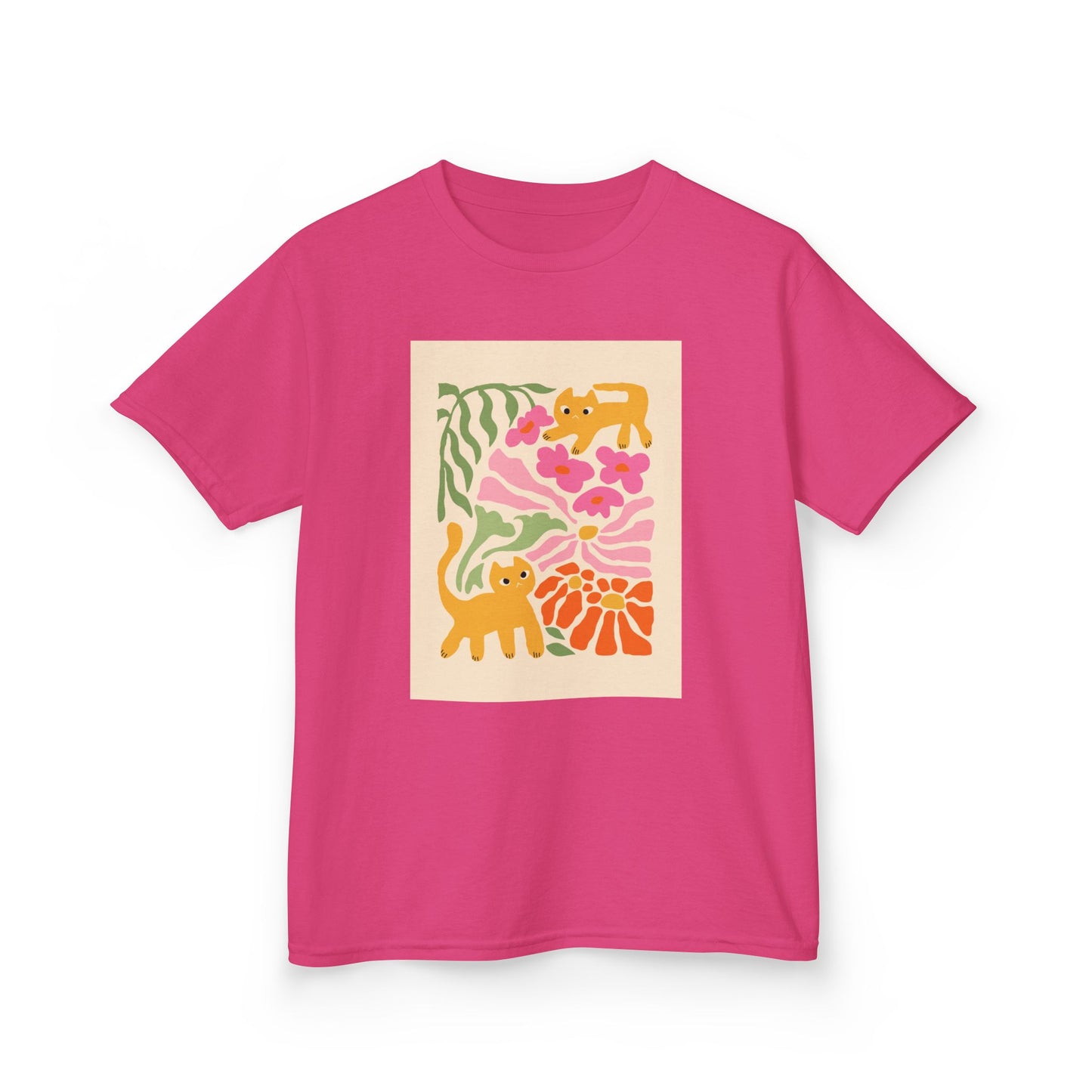 Floral Kitten Kids Tee (All Proceeds to Charity)