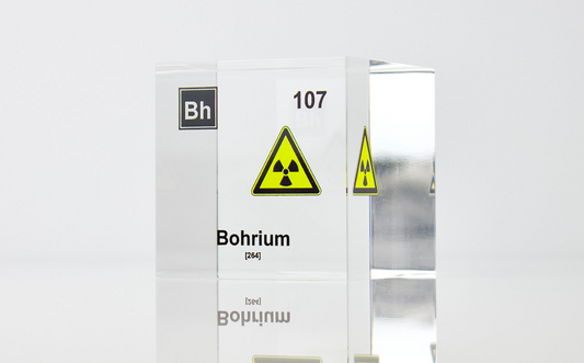 Bohrium Element Cube - 2" Acrylic Display - Atomic Number 107