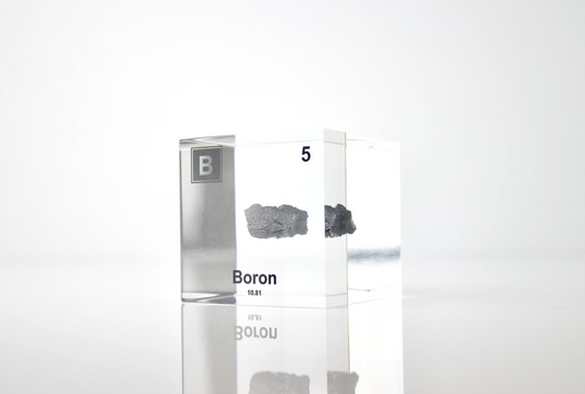 Boron Element Cube - 2" Acrylic Display - Atomic Number 5