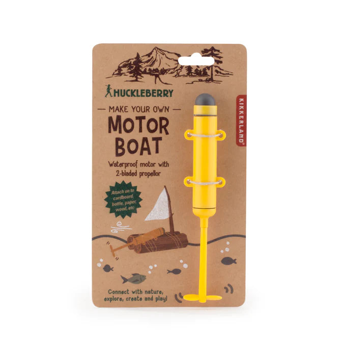 Huckleberry Make Your Own Motorboat - Stemcell Science Shop