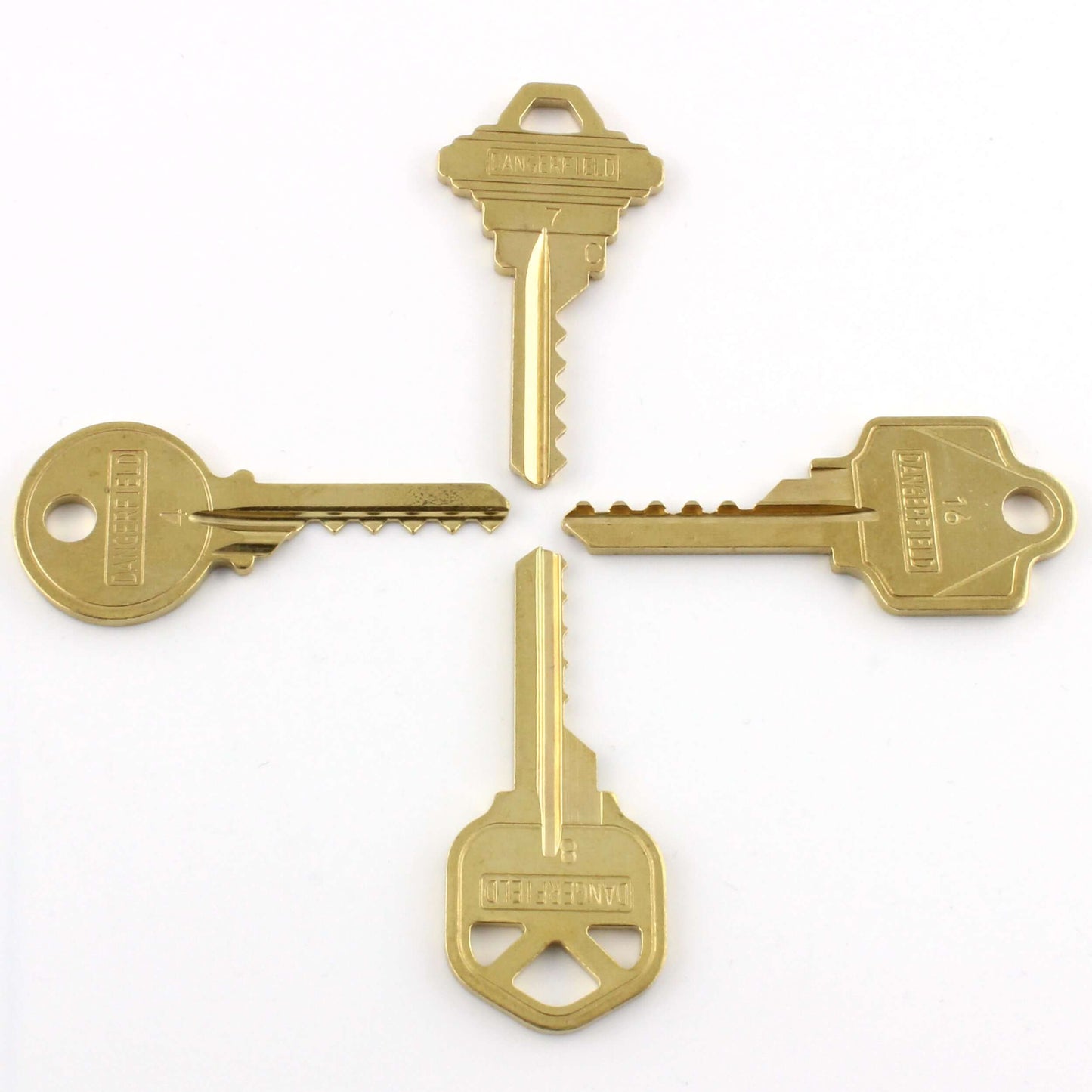 Bump Keys - Dangerfield (Set of 4)