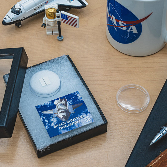 Space Shuttle Discovery - Flown Payload Bay Liner - Stemcell Science Shop