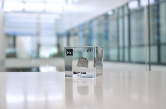 Holmium Element Cube - 2" Acrylic Display - Atomic Number 67