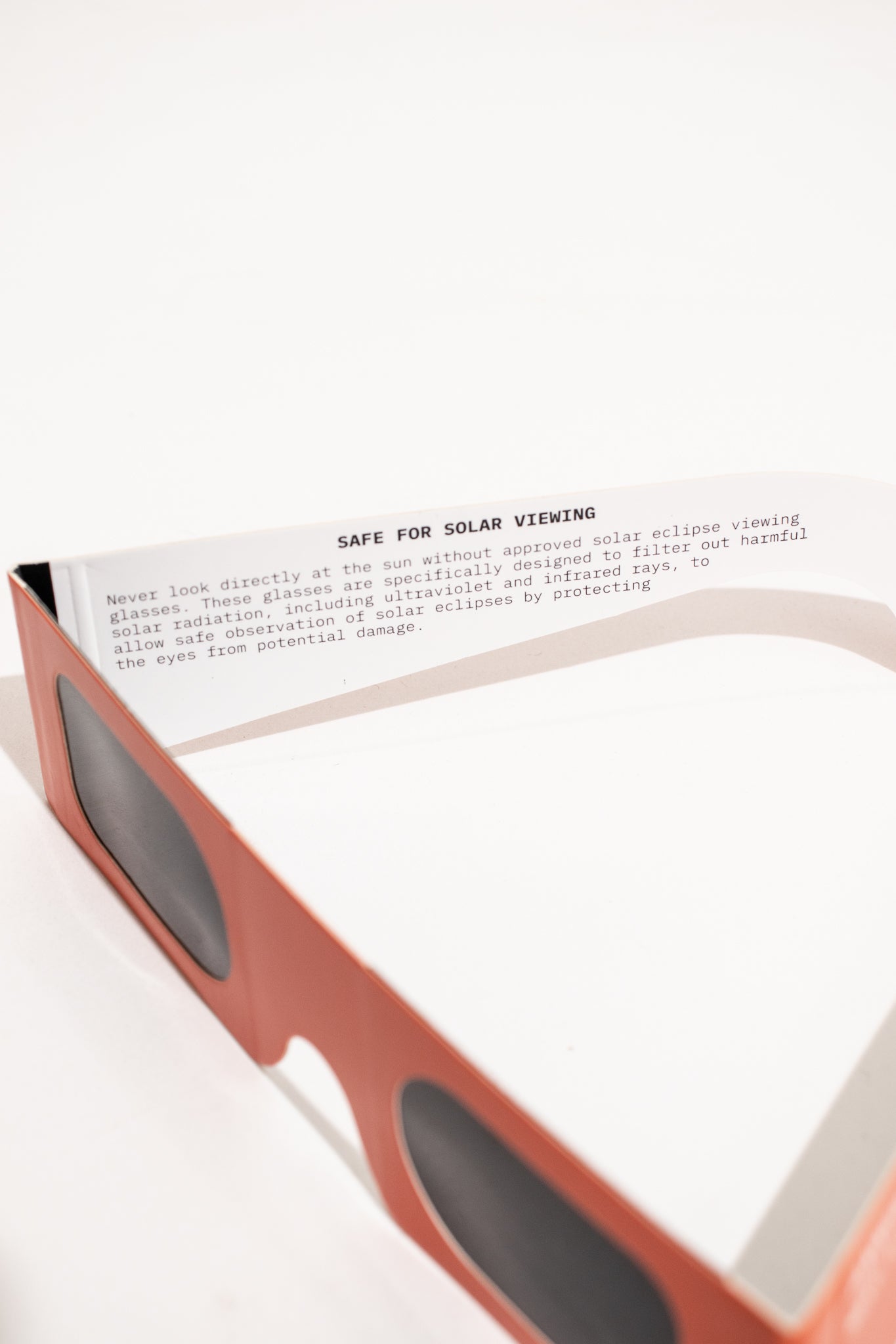 Solar Eclipse Glasses (ISO Certified)