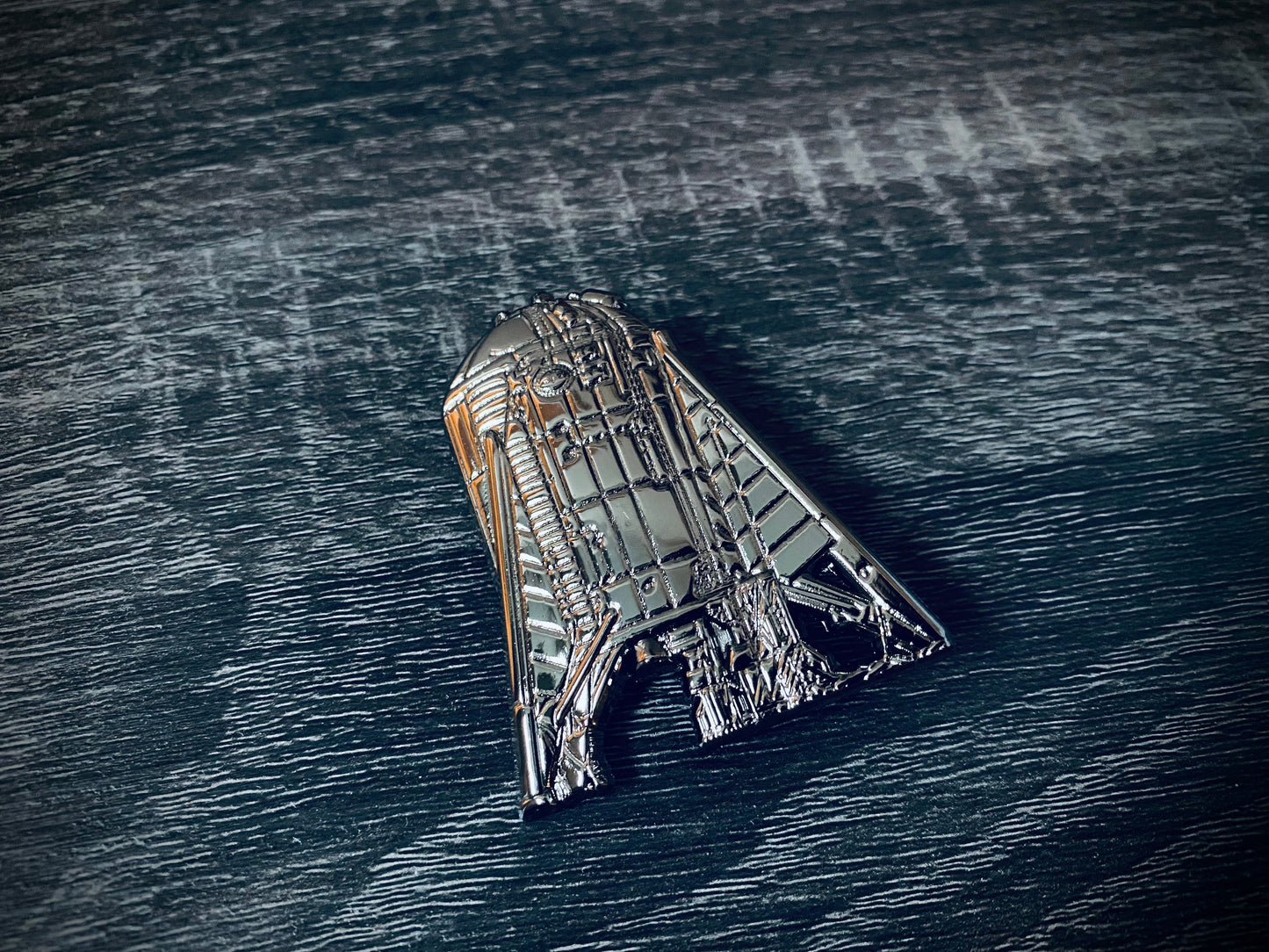 Starhopper 3D Metal Pin