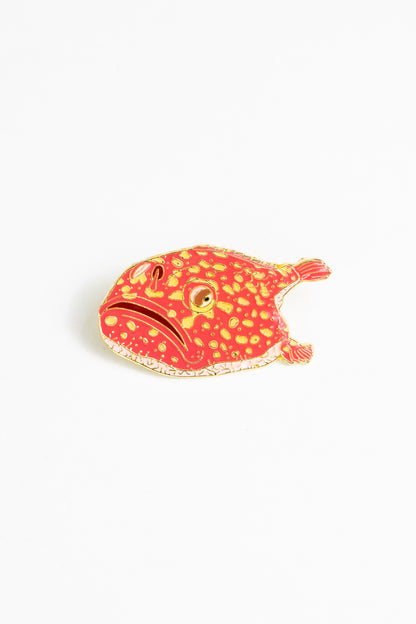 Red Sea Toad Enamel Pin