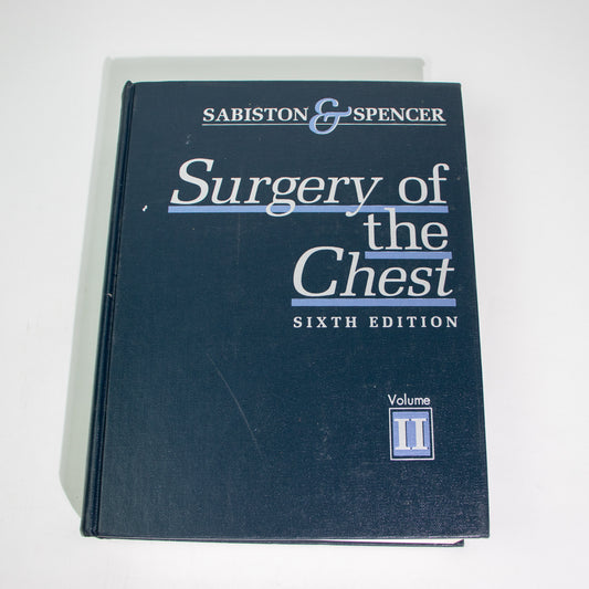 Surgery of the Chest, Sixth Edition, Volume II - Stemcell Science Shop