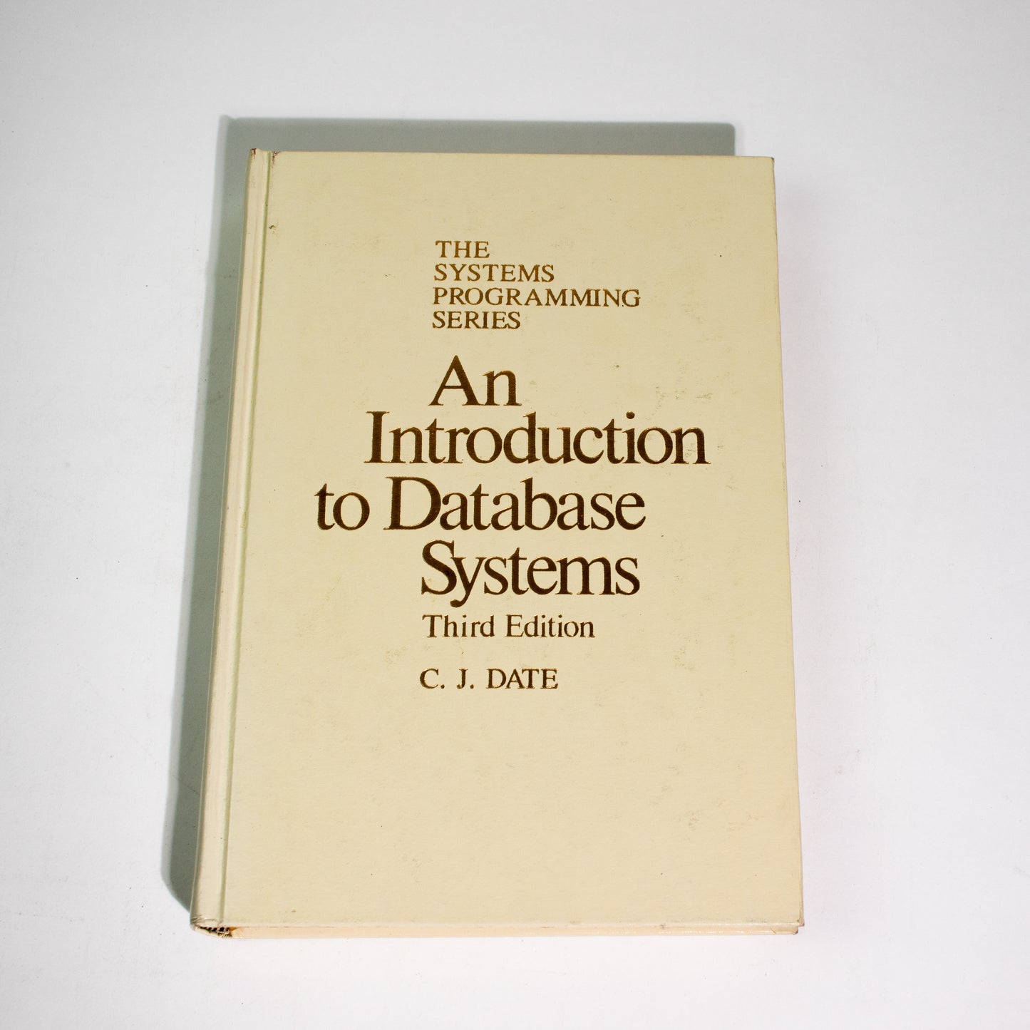 The System Programming Series: Introduction to Database Systems, Third edition - Stemcell Science Shop