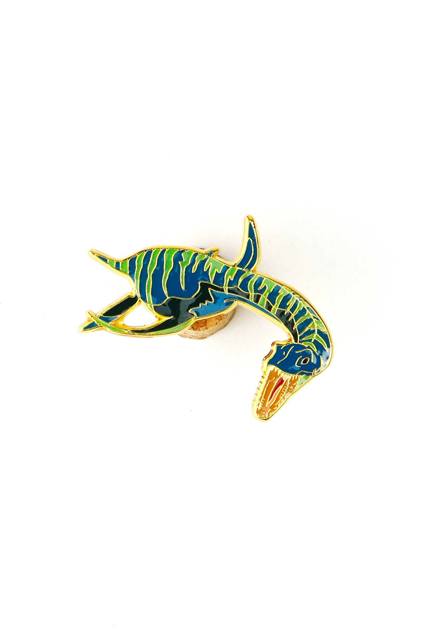 Plesiosaurus Enamel Pin (Plesiosaurus dolichodeirus) - Stemcell Science Shop
