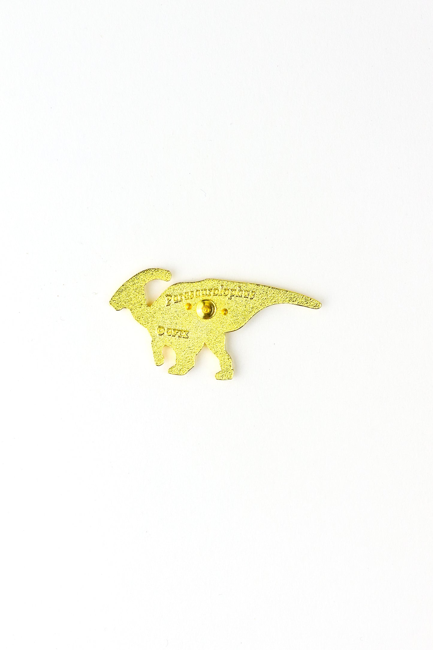 Parasaurolophus Enamel Pin (Parasaurolophus walkeri) - Stemcell Science Shop
