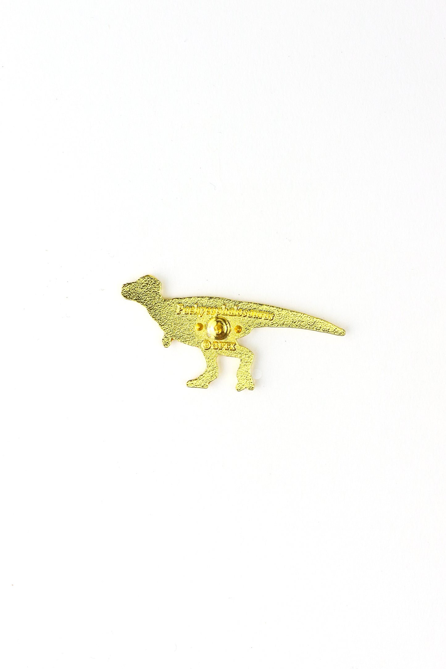 Pachycephalosaurus Enamel Pin (Pachycephalosaurus wyomingensis) - Stemcell Science Shop