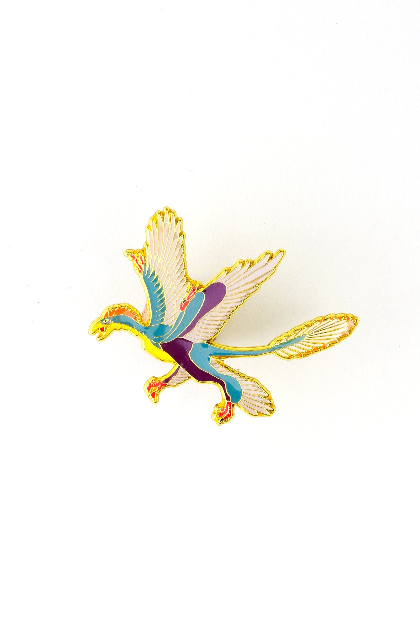 Microraptor Enamel Pin (Microraptor gui) - Stemcell Science Shop