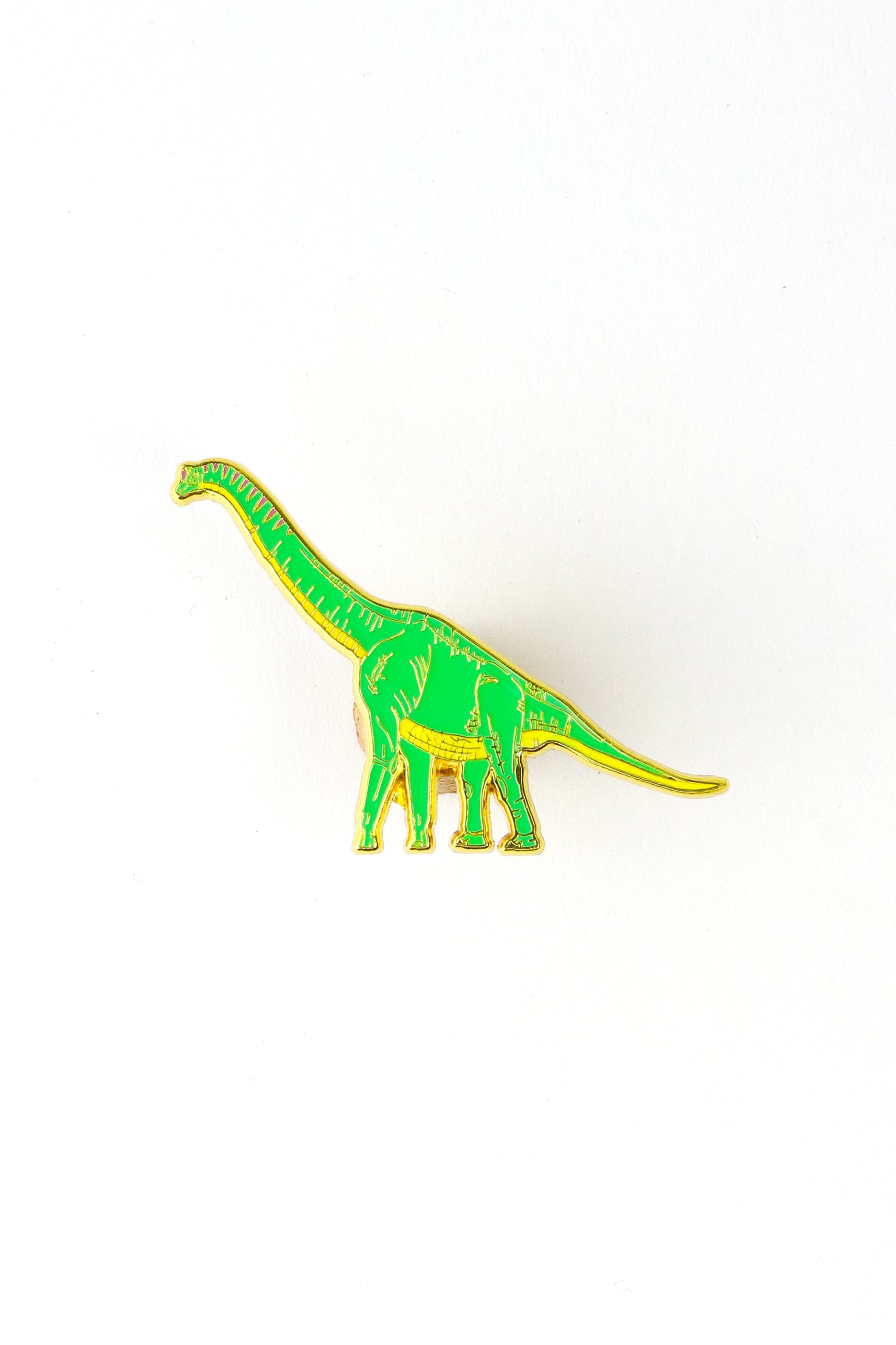 Brachiosaurus Enamel Pin (Brachiosaurus altithorax) - Stemcell Science Shop