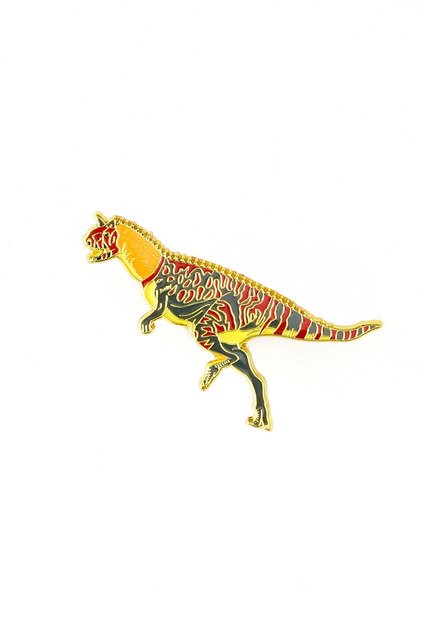 Carnotaurus Enamel Pin (Carnotaurus sastrei) - Stemcell Science Shop