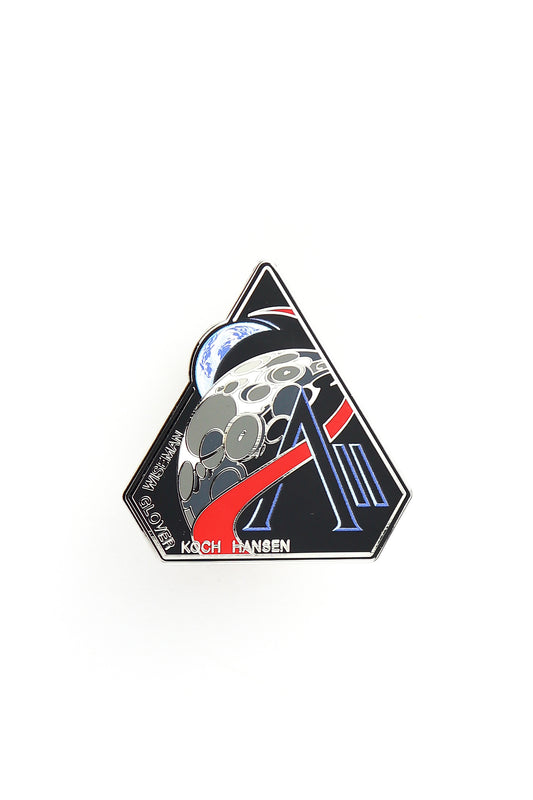 NASA Artemis II Mission Insignia Enamel Pin