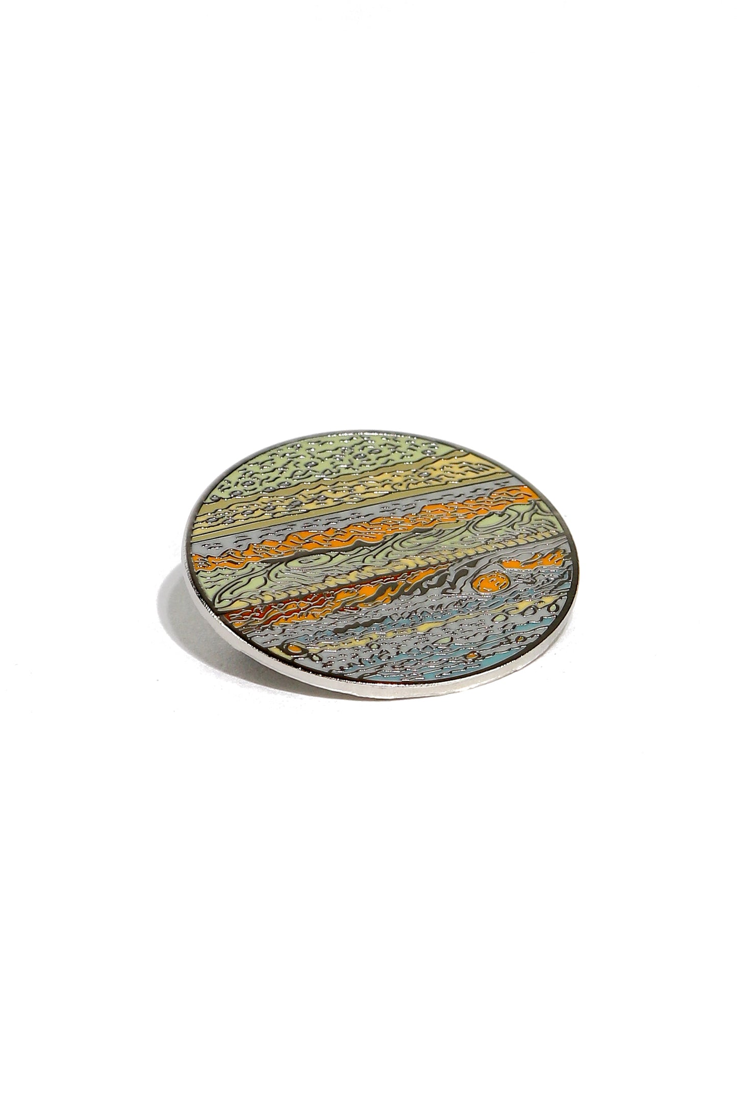 Planet Jupiter Enamel Pin