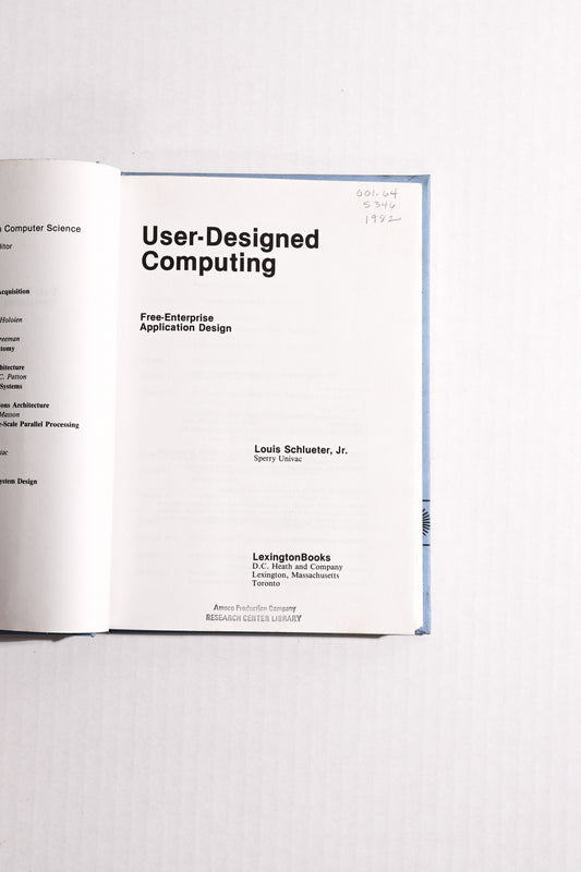 User Designed Computing