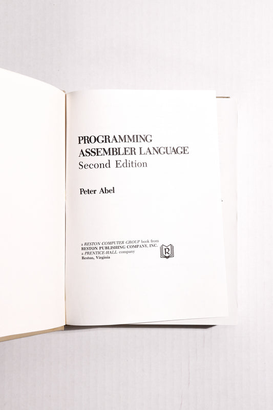 Programming Assembler Language