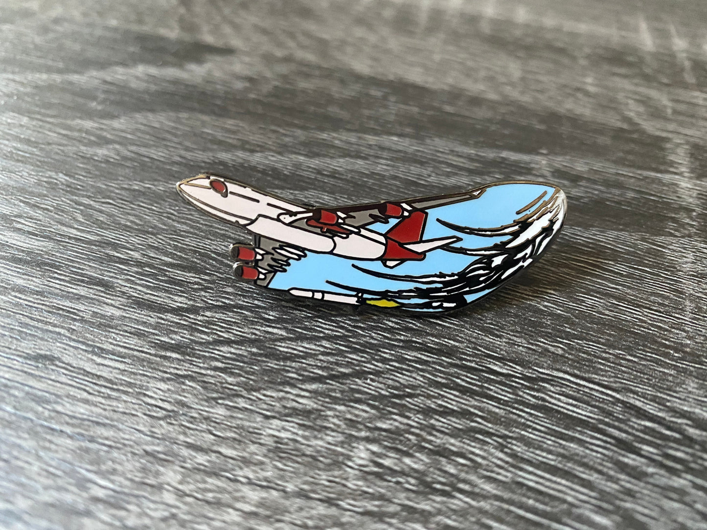 Cosmic Girl with LauncherOne Enamel Pin