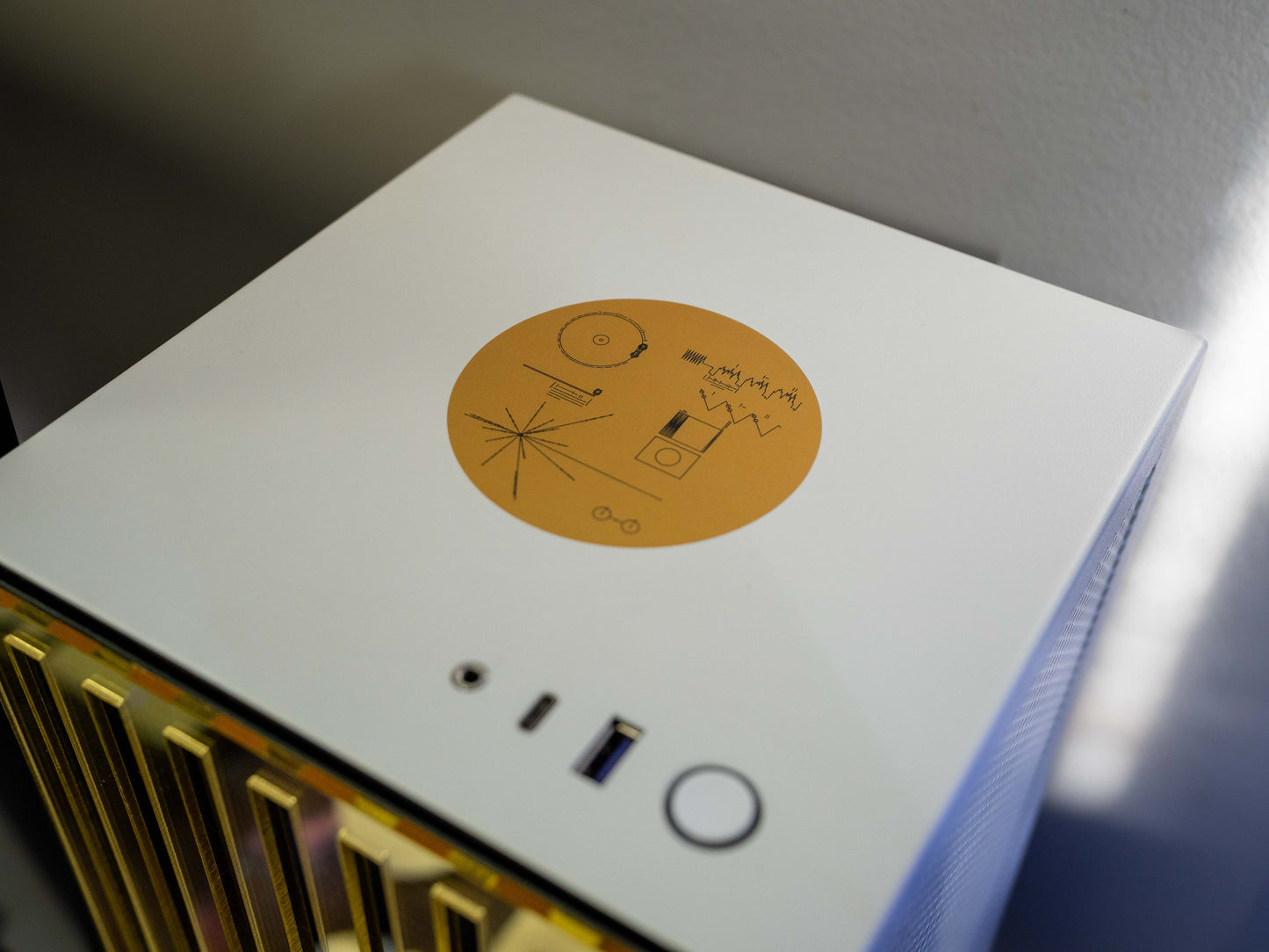 Voyager Golden Record Sticker Decal