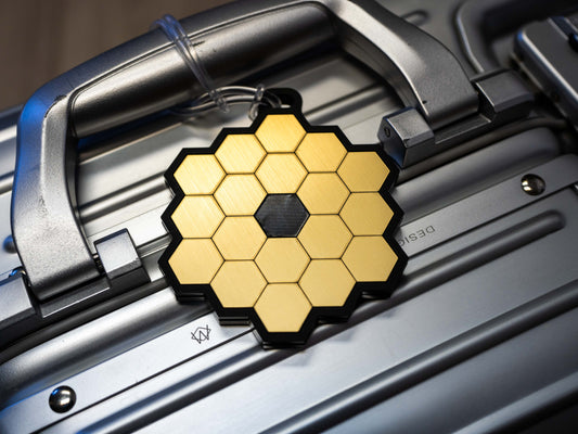 James Webb Space Telescope JWST Luggage Tag Accessory