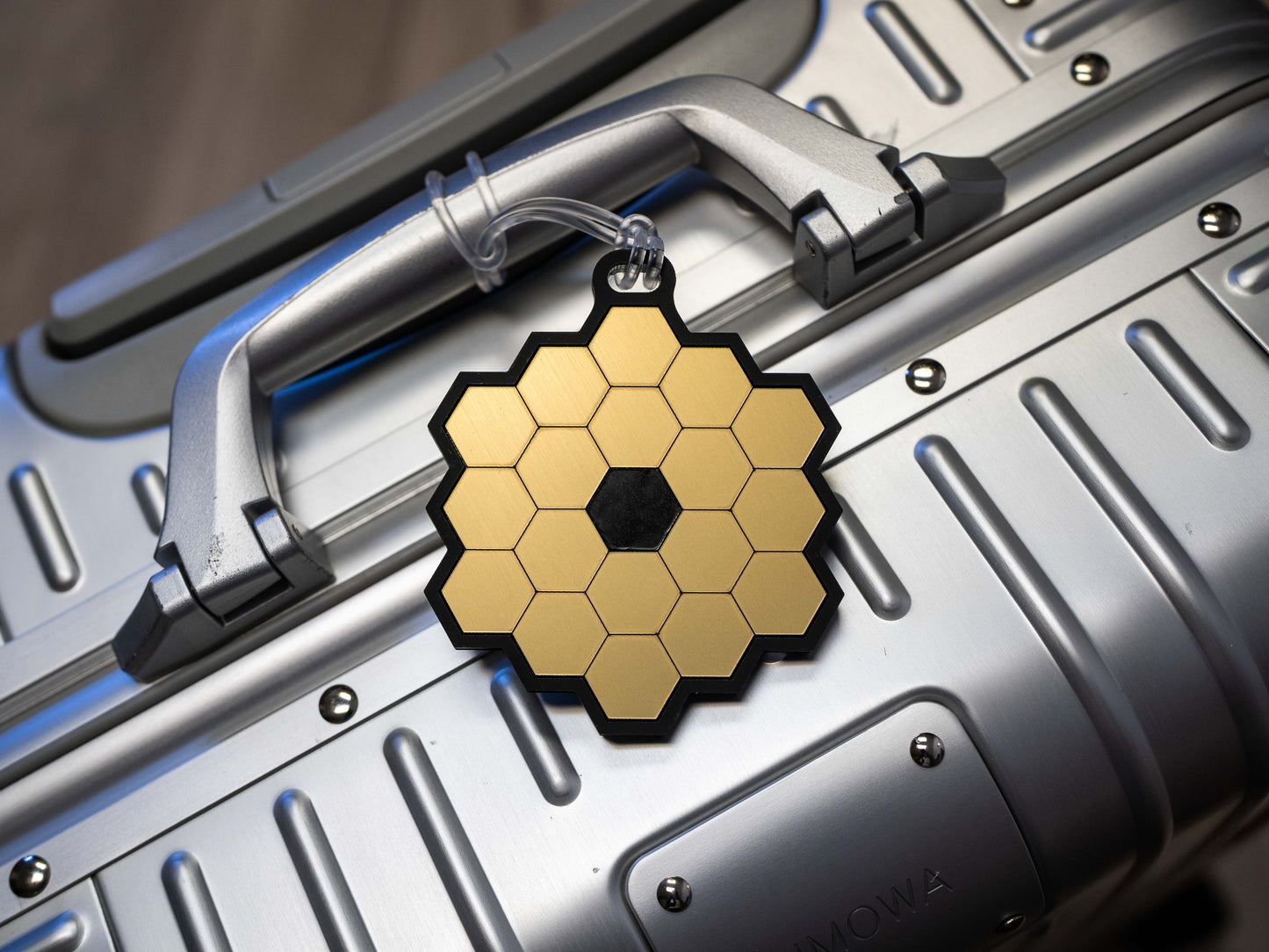 James Webb Space Telescope JWST Luggage Tag Accessory