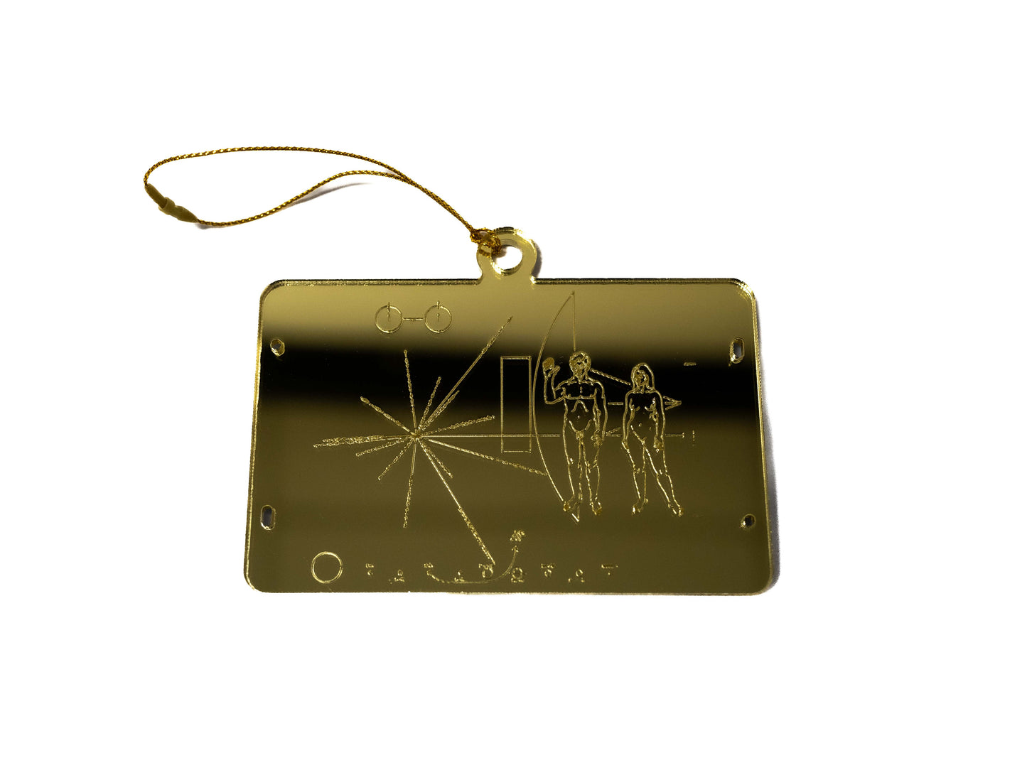 Pioneer Plaque Ornament
