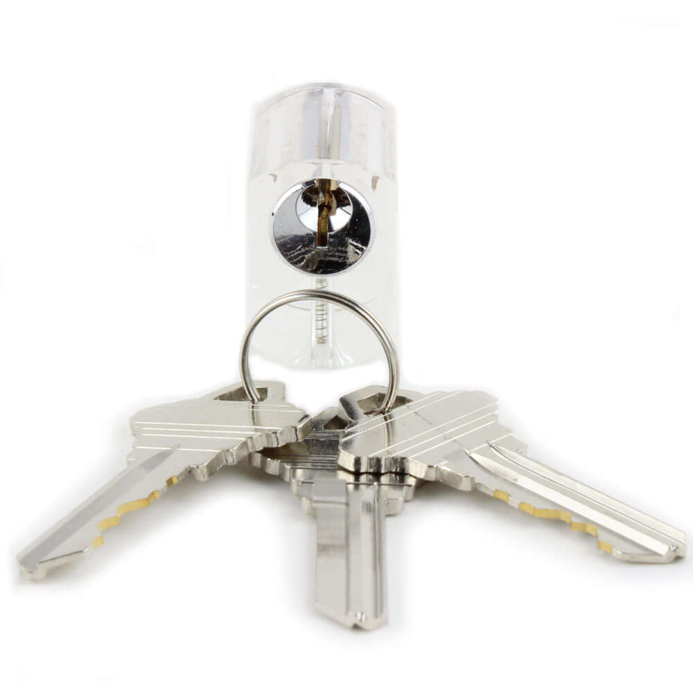 Dangerfield Clear Acrylic Practice Lock - Standard Pins - Medium difficulty