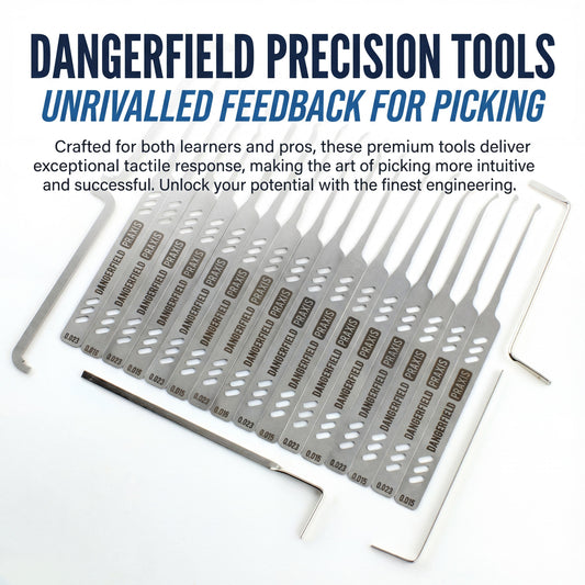 Dangerfield PRAXIS Dual-Gauge Complete Lock Pick Set