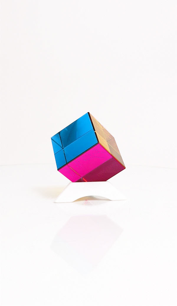 Color Mixing Cube - 2" - Demonstration from Stemcell Science Shop