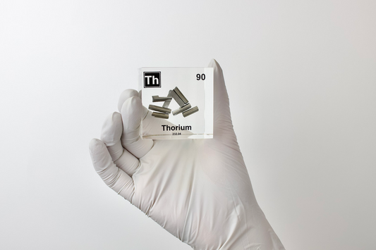 Thorium Element Cube - 2" Acrylic Display - Atomic Number 90