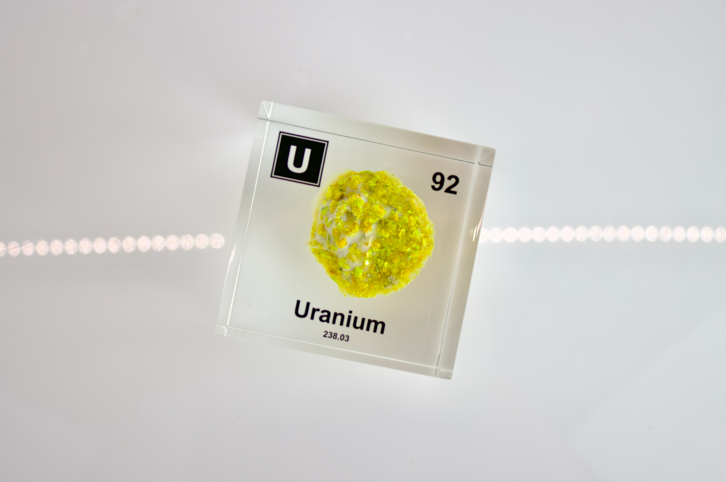 3 inch Uranium Cube
