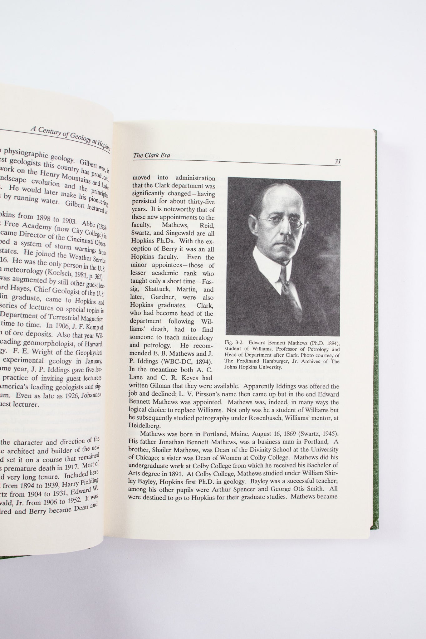 A Century of Geology 1885 - 1985 at the John Hopkins University - Books from Stemcell Science Shop