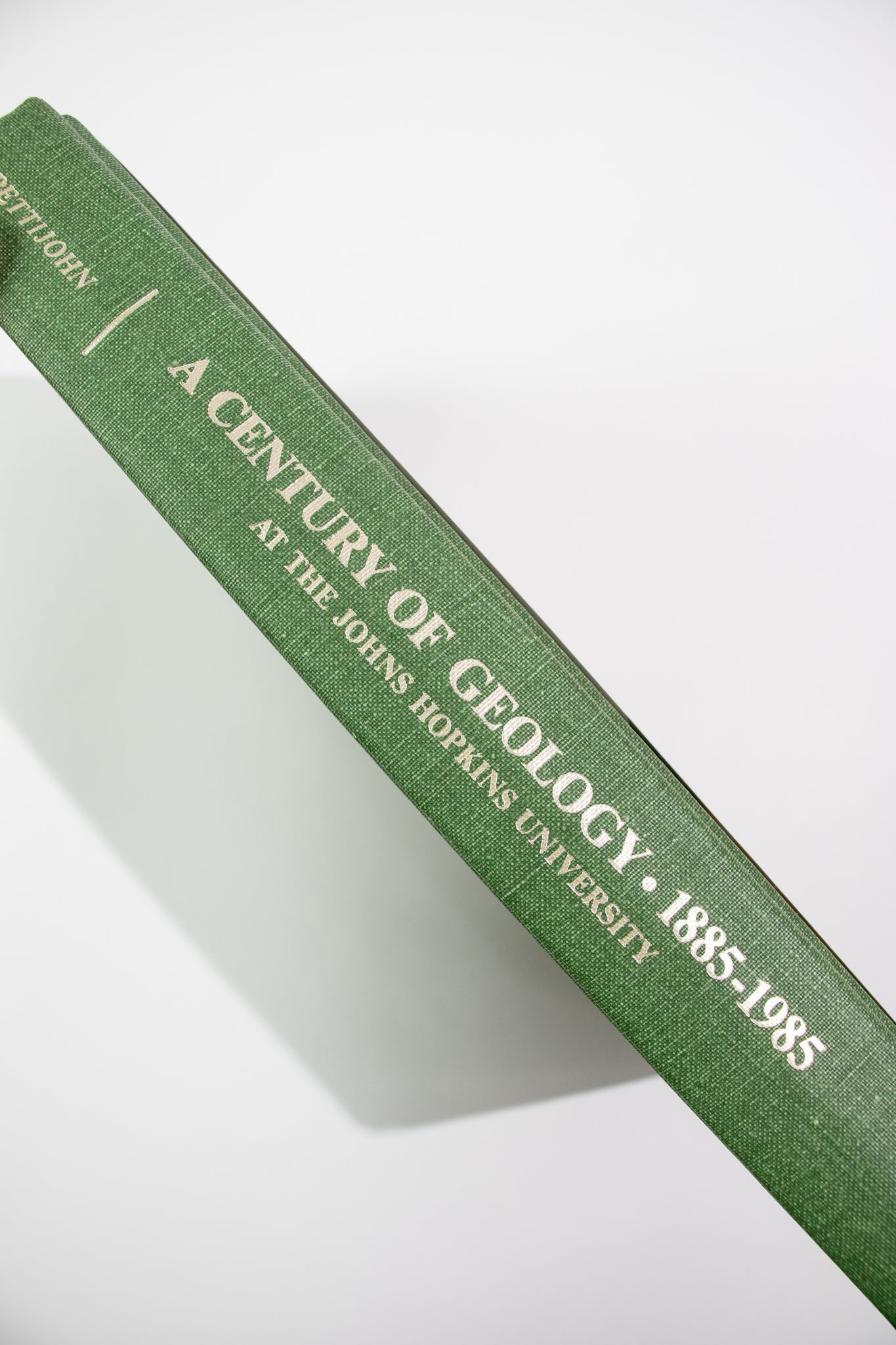 A Century of Geology 1885 - 1985 at the John Hopkins University - Books from Stemcell Science Shop