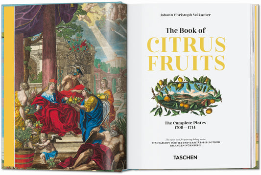 J. C. Volkamer. The Book of Citrus Fruits. 45th Ed. (German, French, English)