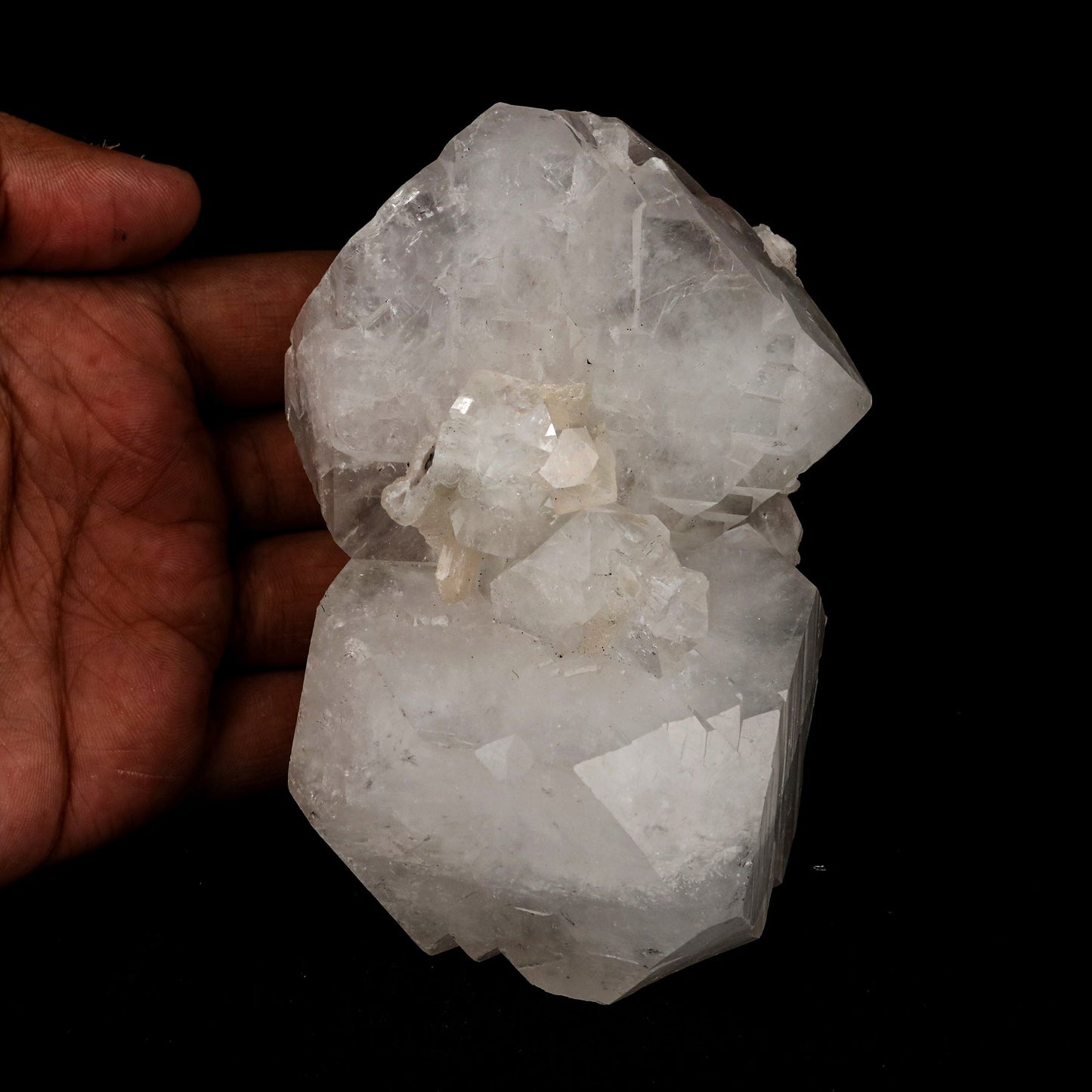 Apophyllite Cube Natural Mineral Specimen # B 5352