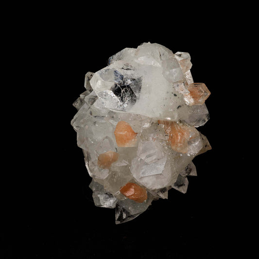 Apophyllite Sparkling with Stilbite Natural Mineral Specimen # B 5193
