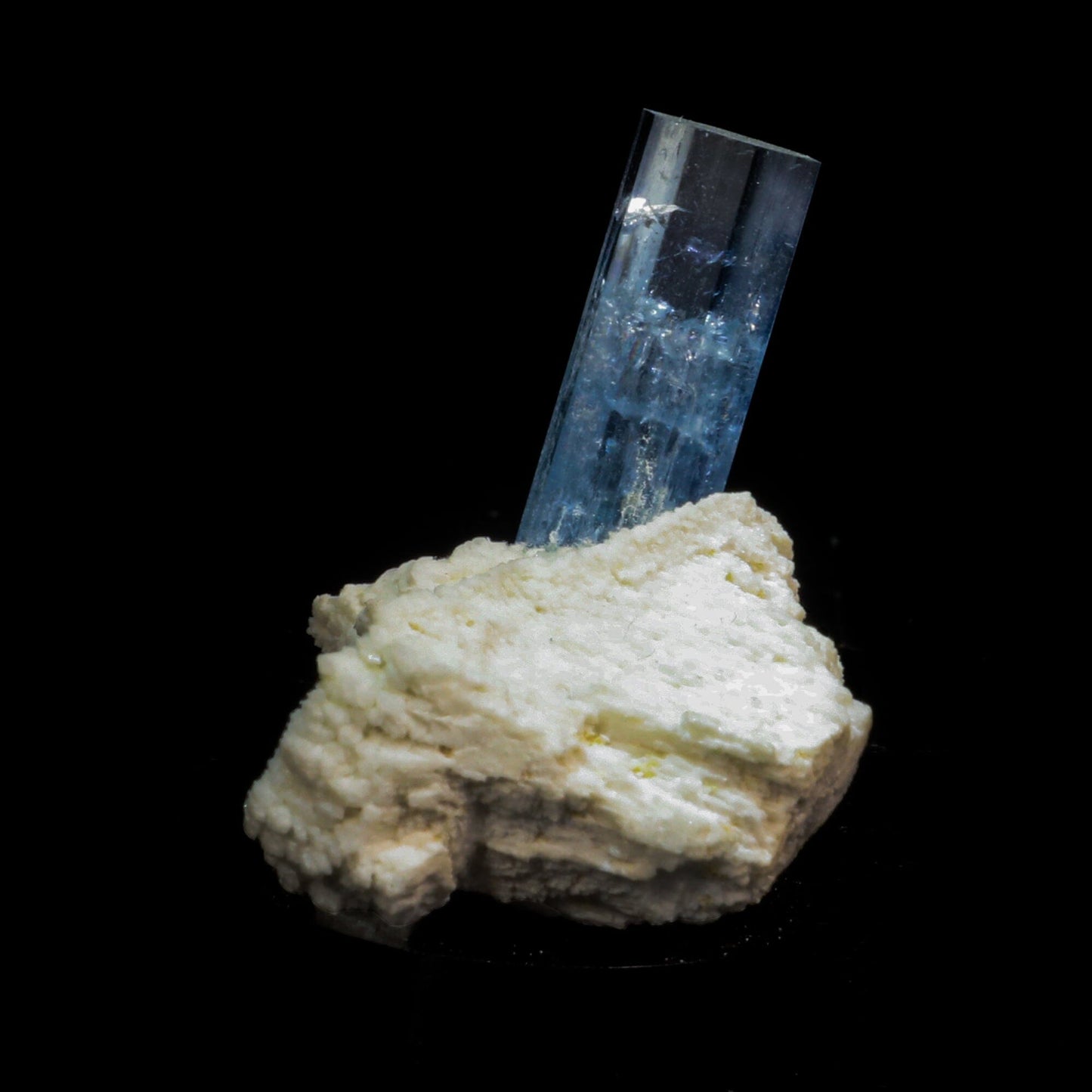 Aquamarine with Feldspar Natural Mineral Specimen, Default Title at Stemcell Science Shop