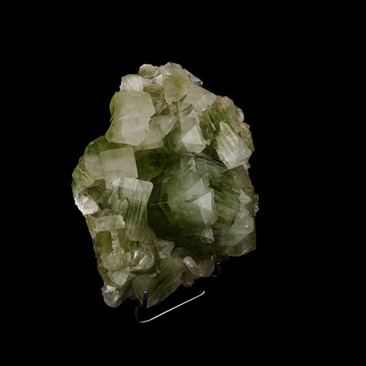 Bi- Color Apophyllite Pseudo Crystals Natural Mineral Specimen # B 5225