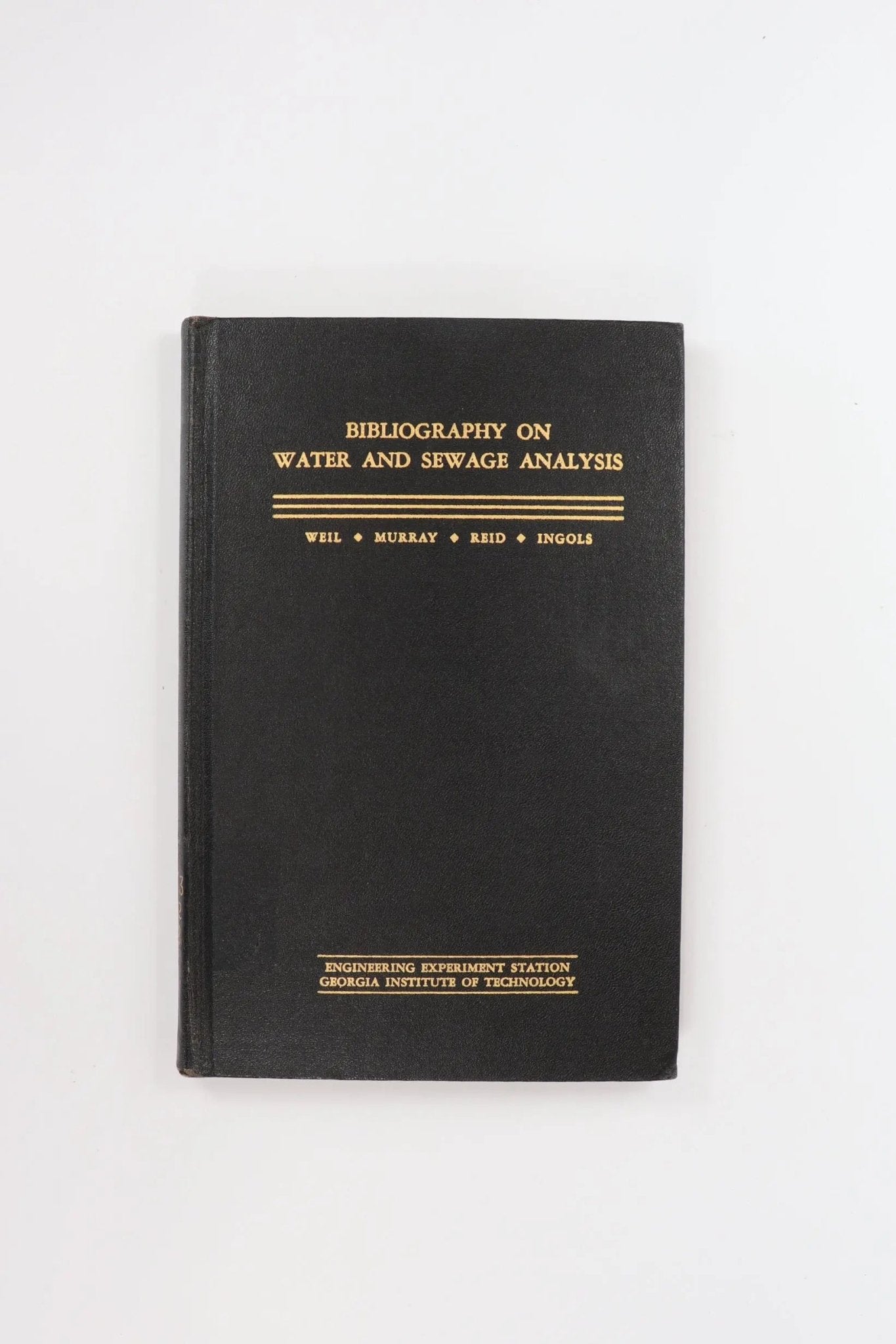 Bibliography on Water and Sewage Analysis - Books from Stemcell Science Shop