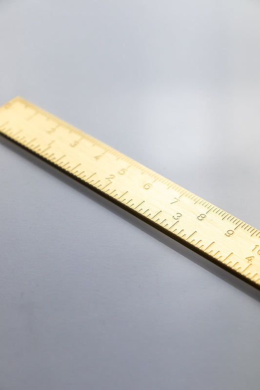 Brass Ruler - Tool from Stemcell Science Shop