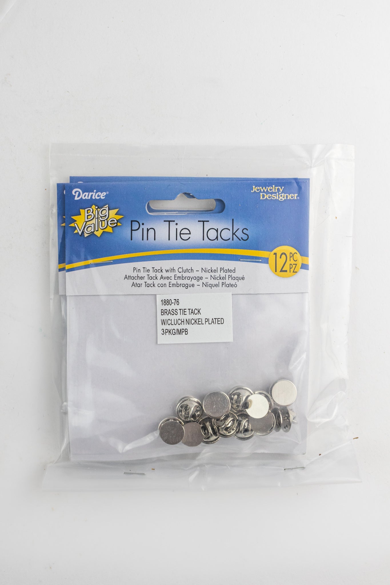 Butterfly Clutch Tie Tacks - 12 Pack - from Stemcell Science Shop