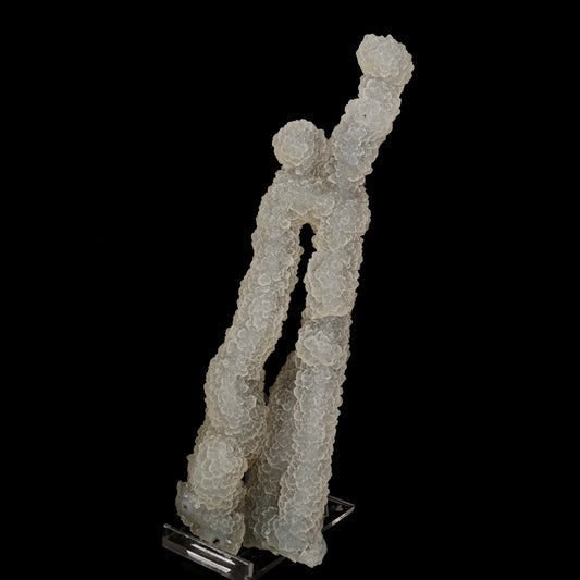 Chalcedony Coral Natural Mineral Specimen # B 6174