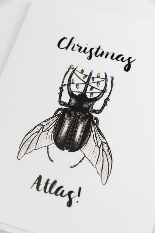 Christmas Atlas Card - Stationery from Stemcell Science Shop