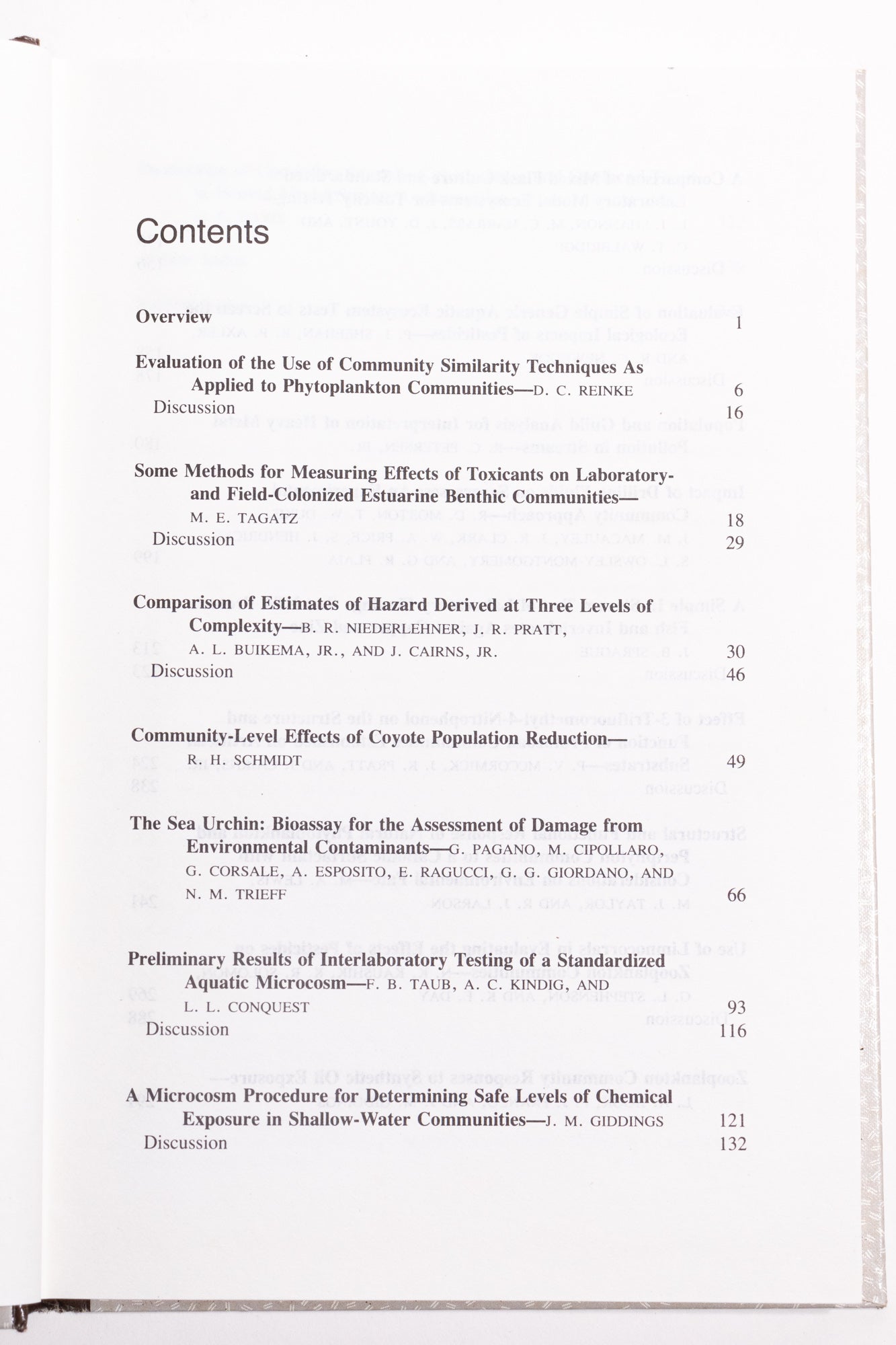 Community Toxicity Testing - Books from Stemcell Science Shop