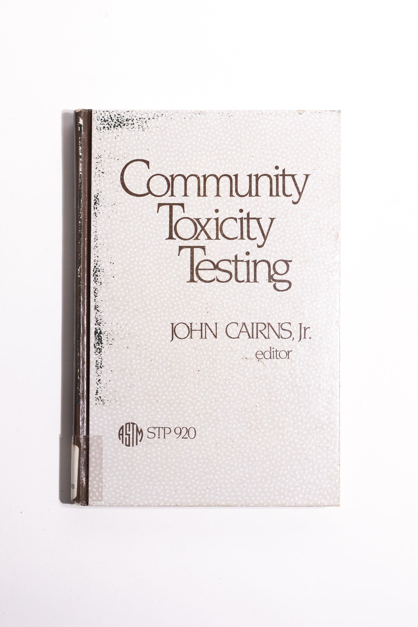 Community Toxicity Testing - Books from Stemcell Science Shop