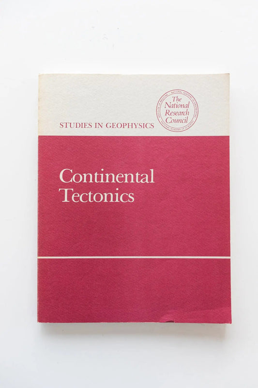 Continental Tectonics - Studies in Geophysics - Books from Stemcell Science Shop
